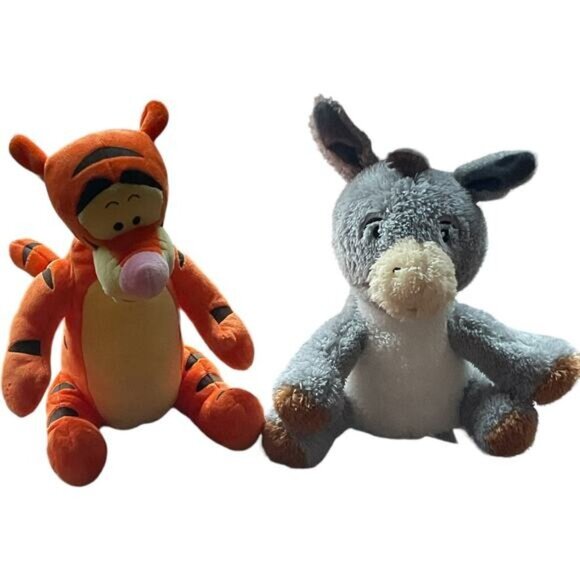 Disney Winnie The Pooh Natures True Colors Book Tigger Eeyore Plush Kohls Cares - Picture 2 of 10